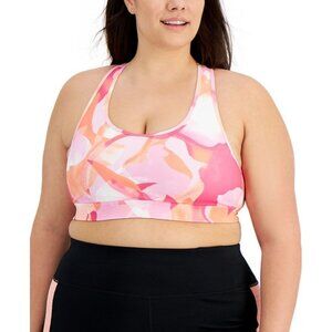 NWT Ideology Petal Berry Ice Bra sz 3X